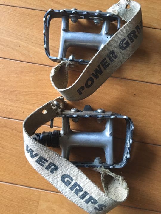 SHIMANO XT ペダル× POWER GRIPS