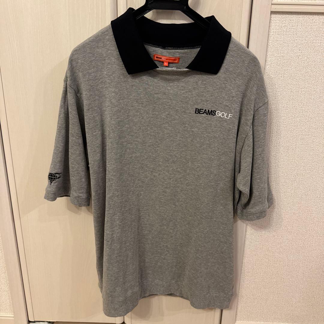 BEAMS GOLF グレー ポロシャツ
