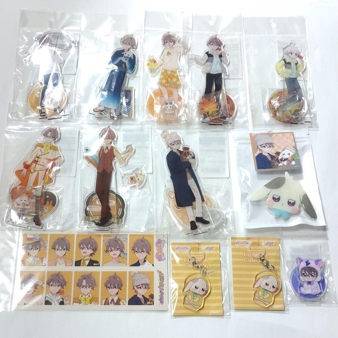 わんだふるぷりきゅあ 兎山大福 兎山悟 アクリルスタンド アンブレラマーカー他