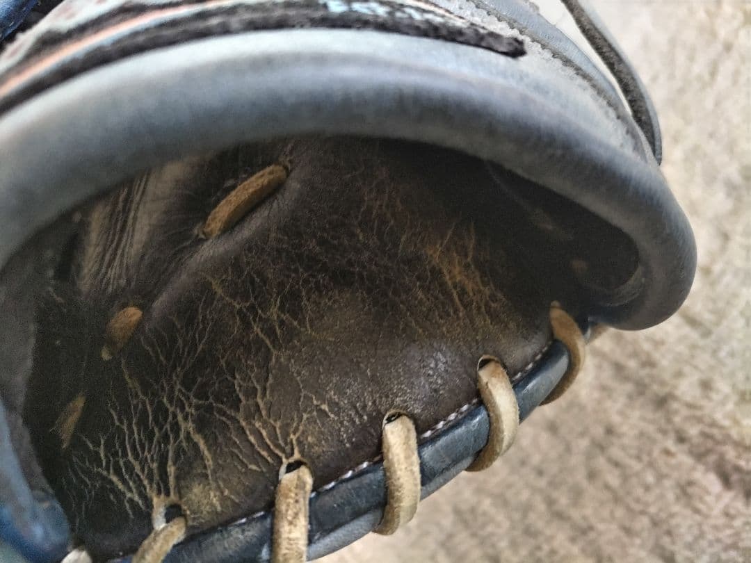 ☆Rawlings☆ ローリングス軟式 ファーストミット(一般用) 青 グローブ