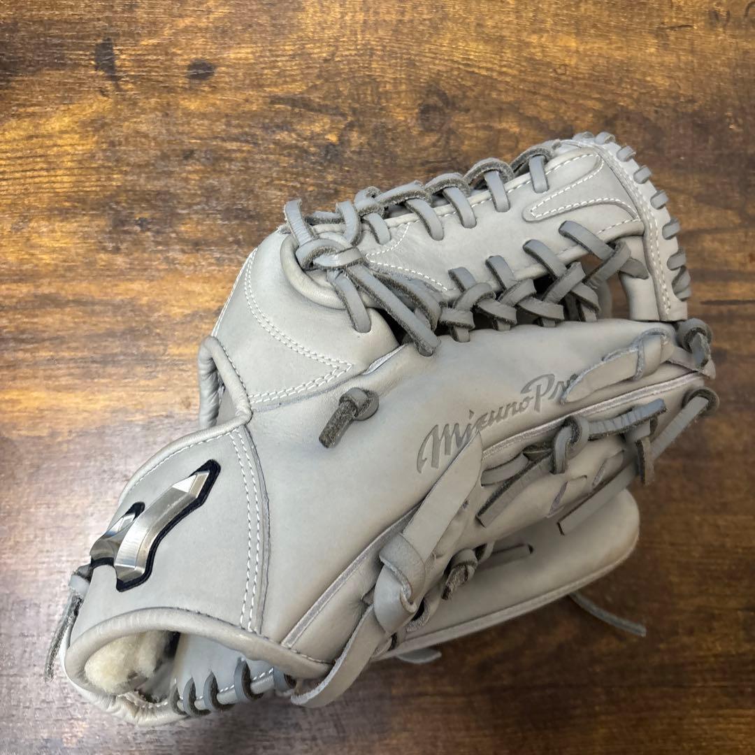 MizunoPro A51 軟式グローブ グレー 専用袋付き