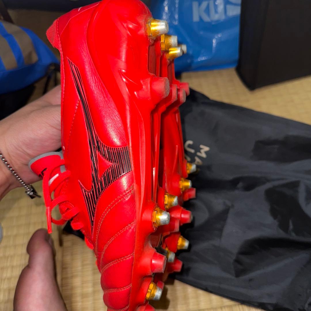 Mizuno Morelia Neo レッド 取り替えスパイク28cm