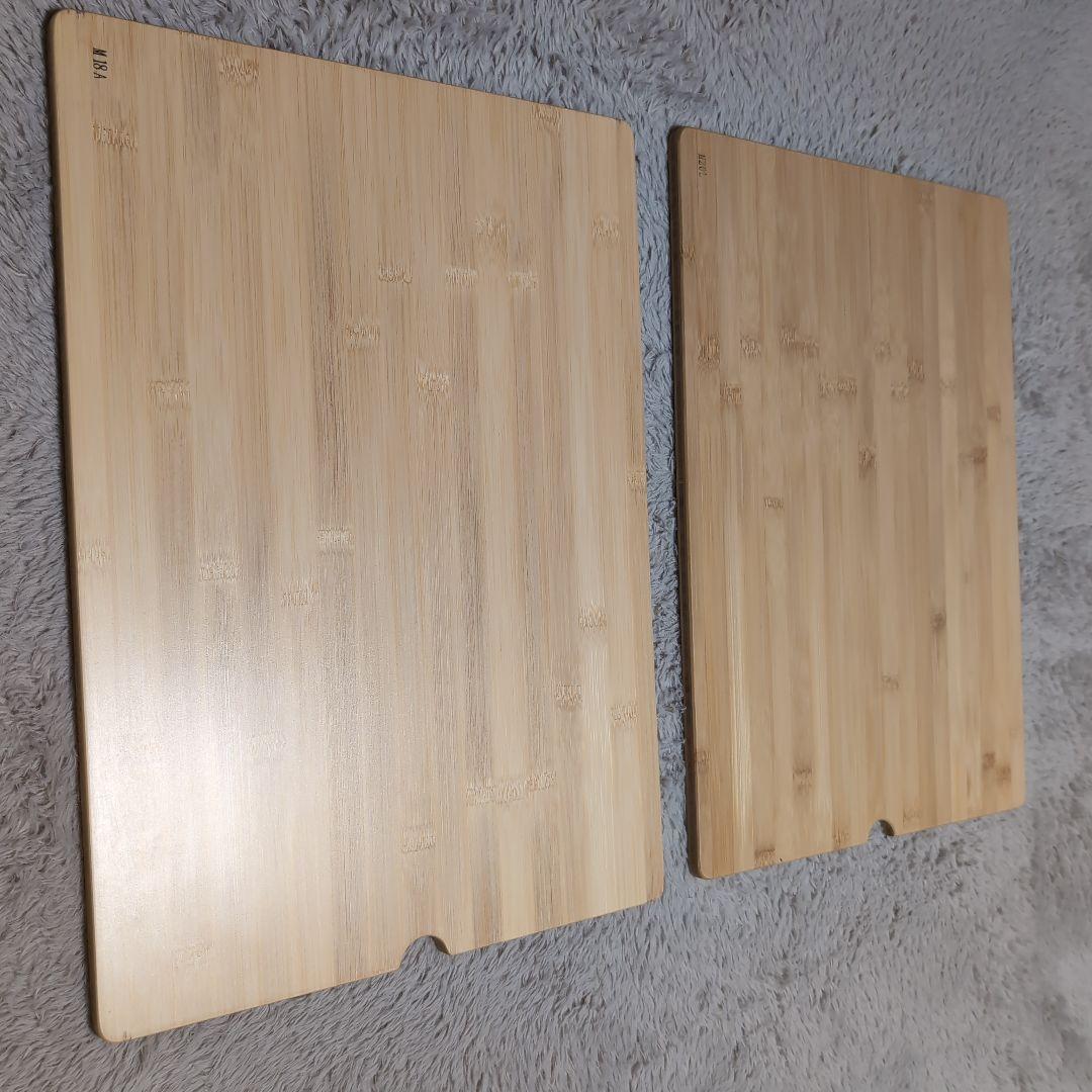 スノーピークウッドテーブルW竹　2枚セット