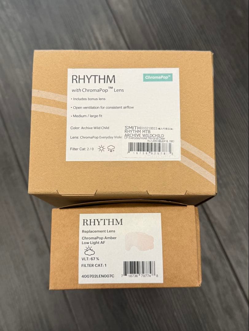 新品未使用 SMITH RHYTHM MTB ゴーグル WILD CHILD