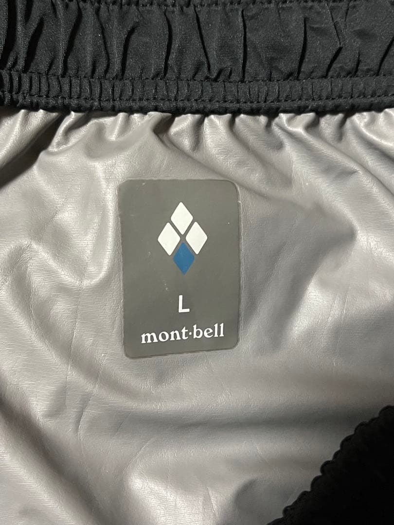 mont-bell スーパーストレッチ サイクルレイン パンツ L 自転車 外袋