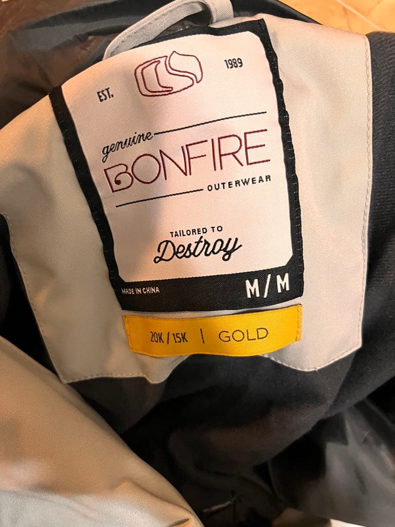 ボンファイア BONFIRE   M　スノーボードウェア　パンツ　スノボウェア