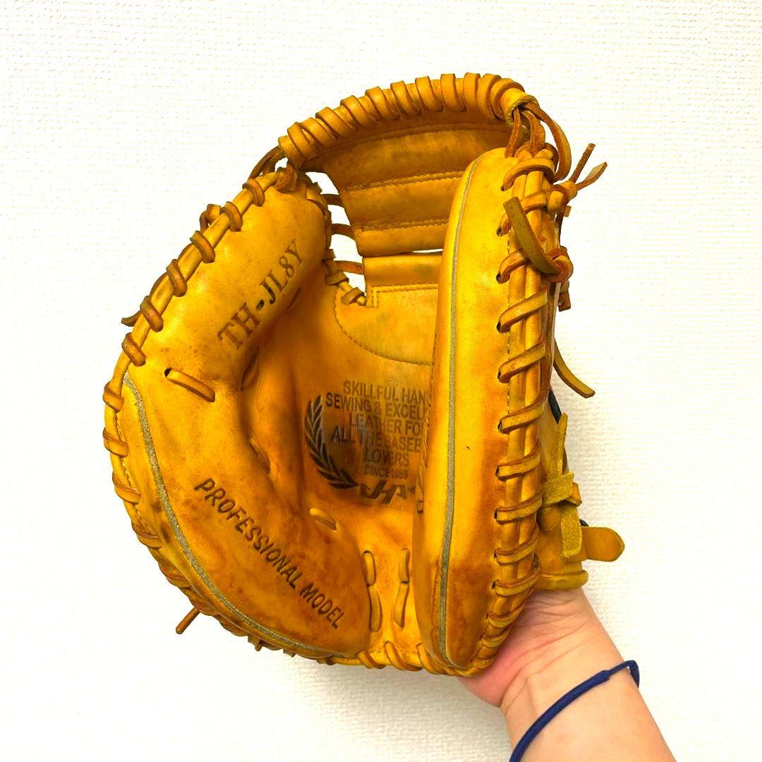 213 ハタケヤマ 即戦力 軟式少年 キャッチャーミット 左投