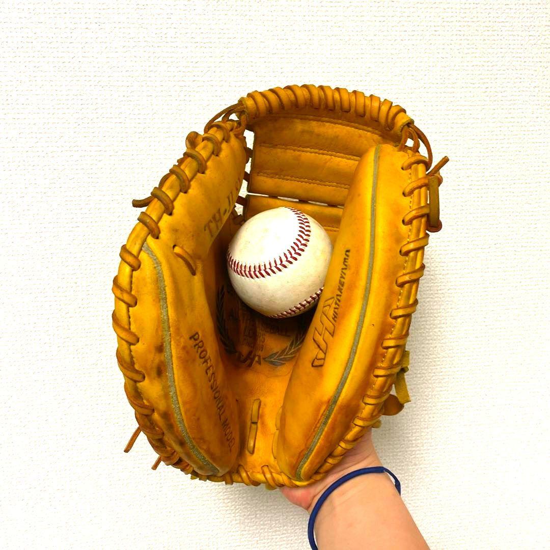 213 ハタケヤマ 即戦力 軟式少年 キャッチャーミット 左投