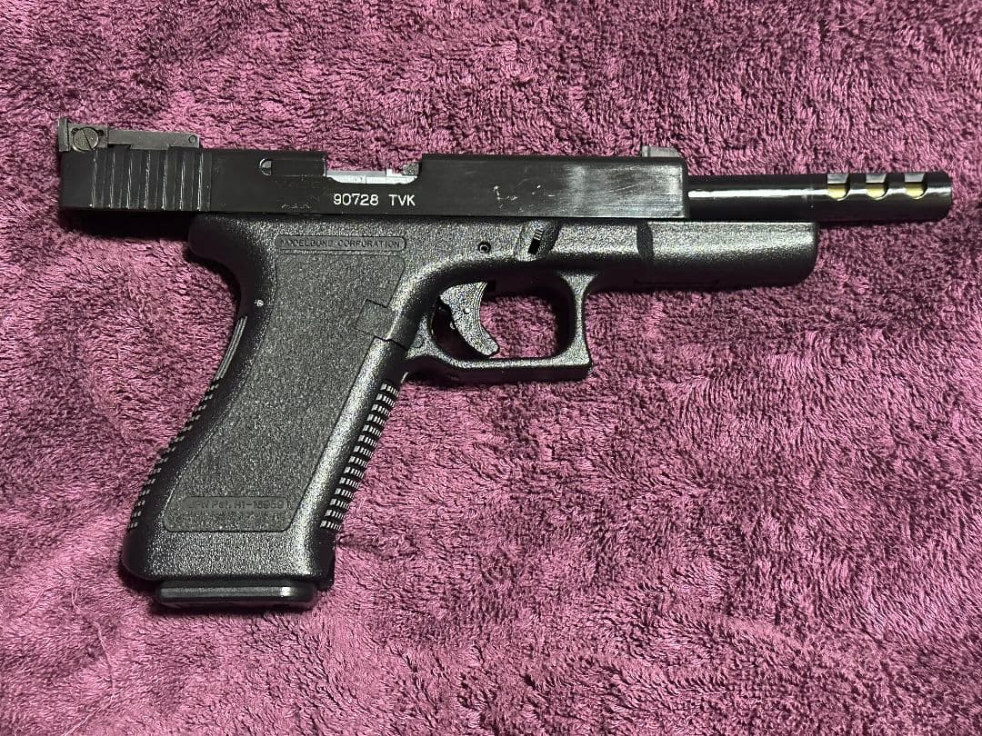 【絶版・動作確認済】MGC製 GLOCK 17 グロック カスタム ガスガン