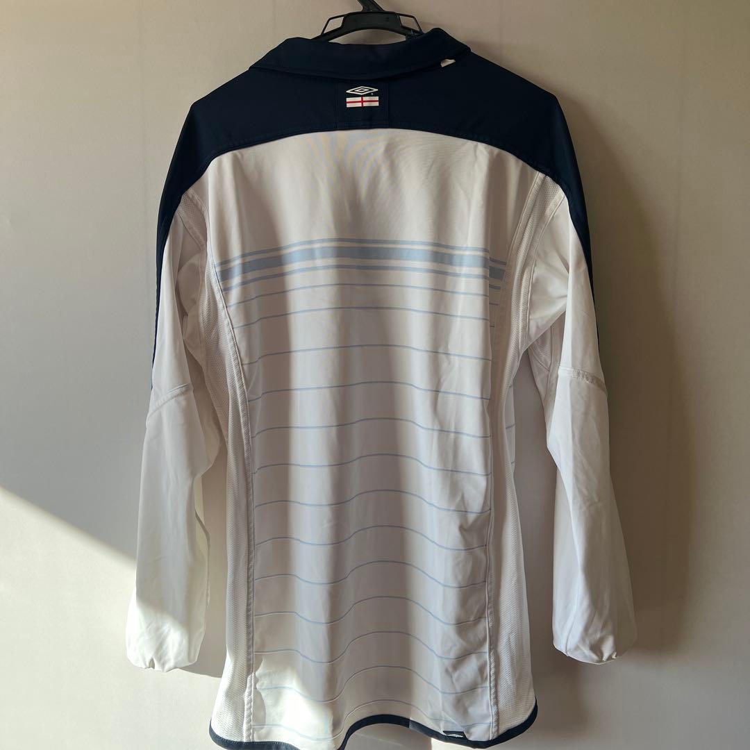 イングランド代表 Umbro 長袖シャツ ホワイト/レッド