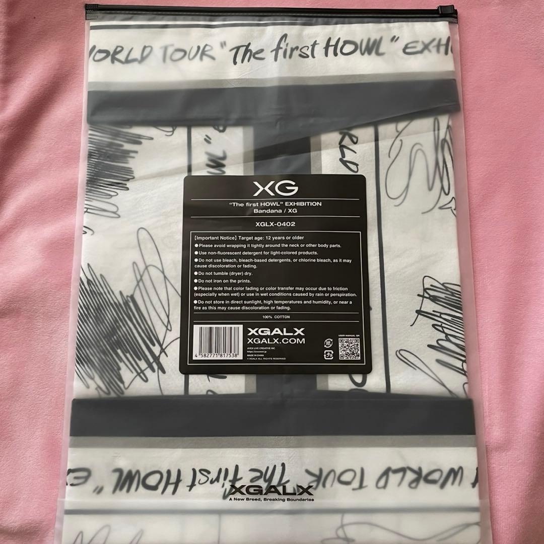 XG エキシビジョン　バンダナ　Thefirst HOWL EXHIBITION