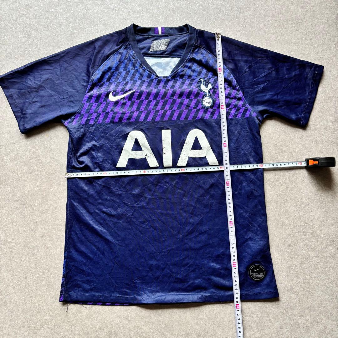 ナイキ トッテナム ホットスパー サッカーシャツ 古着 2019 ネイビー L