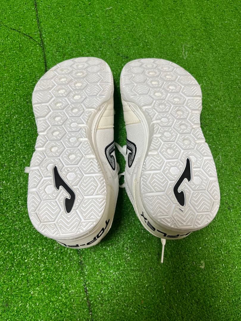 TOP-FLEX REBOUNDフットサルシューズ ホワイト 24.5cm