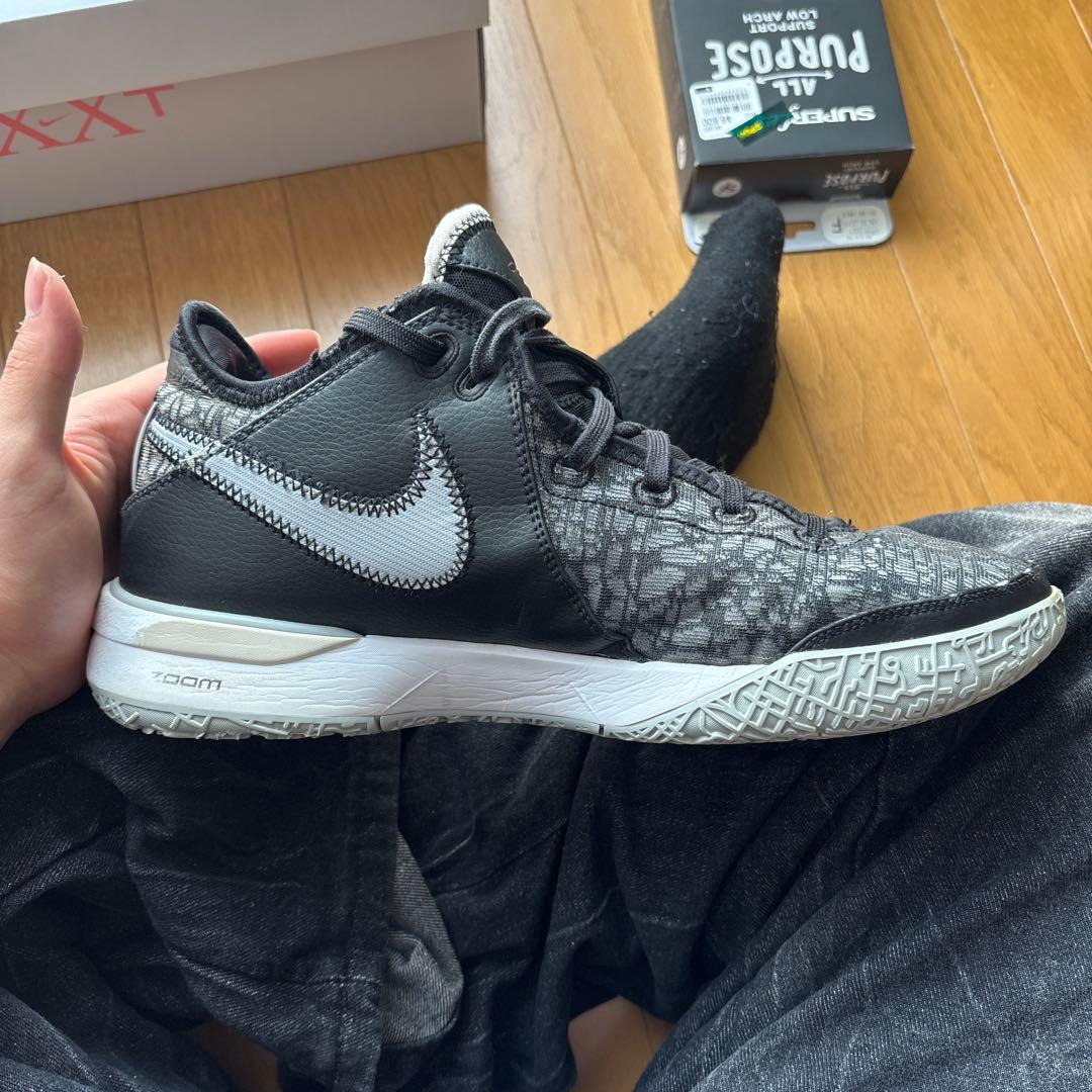 Nike ID1 バスケットボールシューズ ブラック/ホワイト