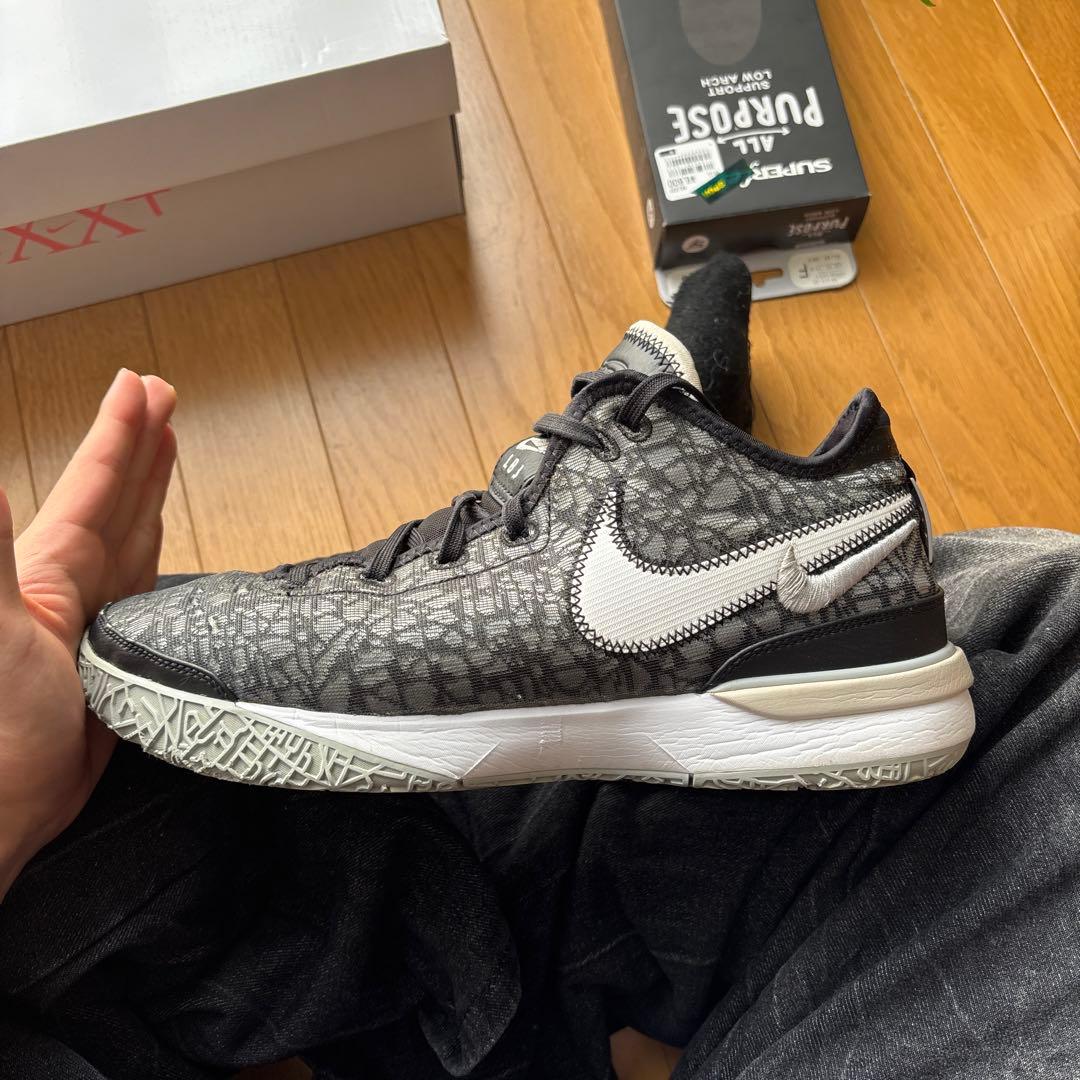 Nike ID1 バスケットボールシューズ ブラック/ホワイト