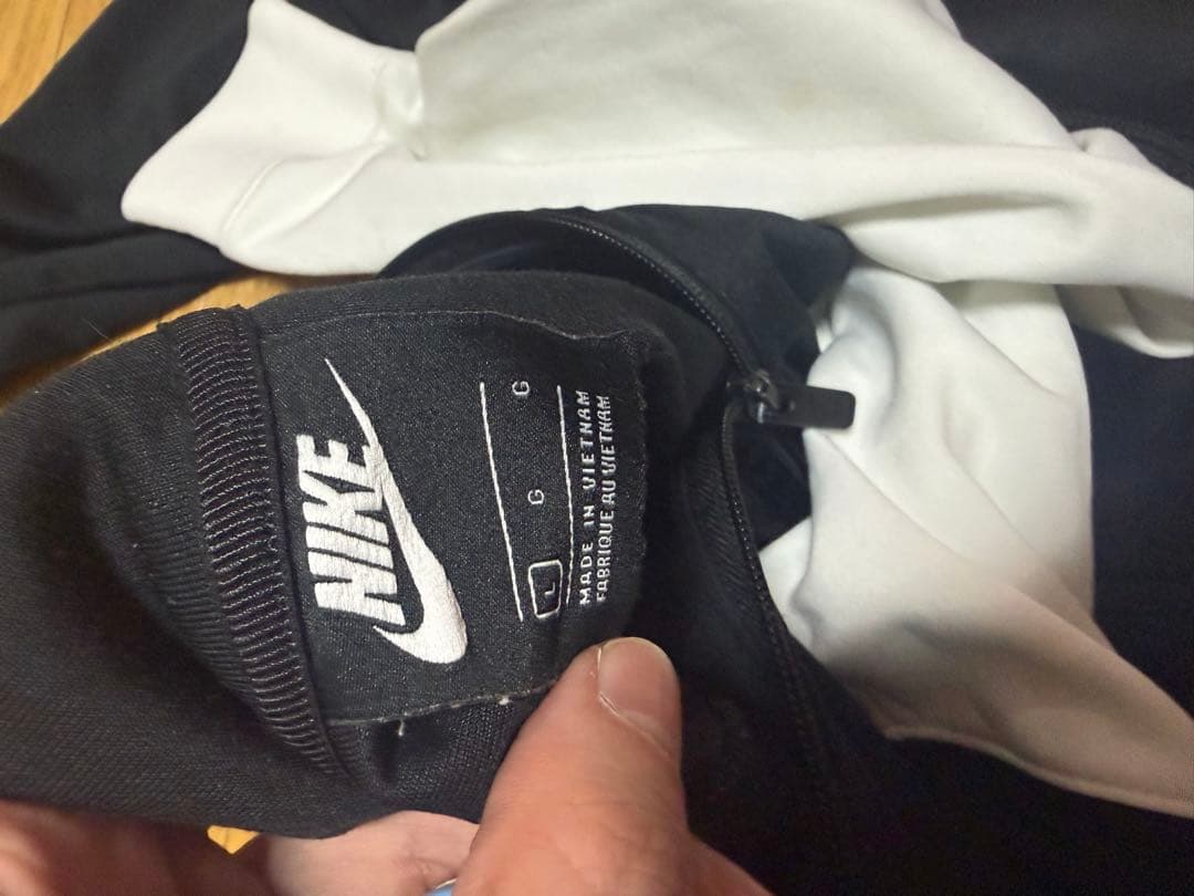 Nike ジャージ上下セット ブラック/ホワイト