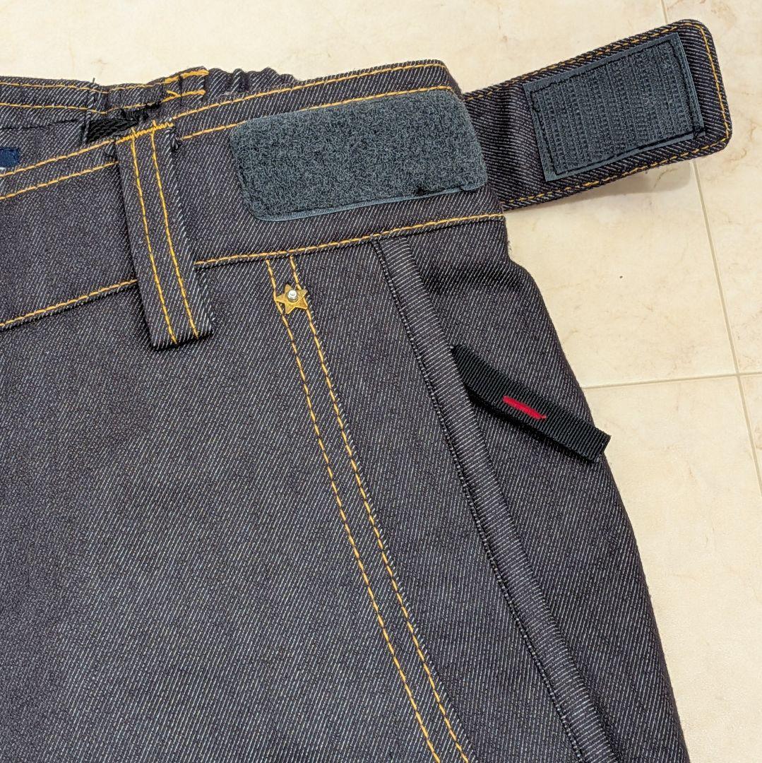 未使用級 phenix スキーウェア 下 パンツ ズボン デニム レディース M