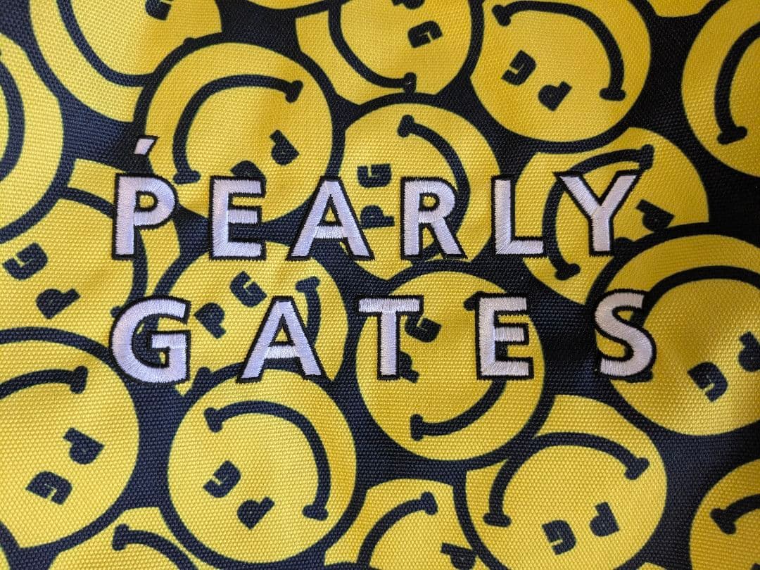 PEARLY GATES スマイリーフェイス ゴルフバッグ