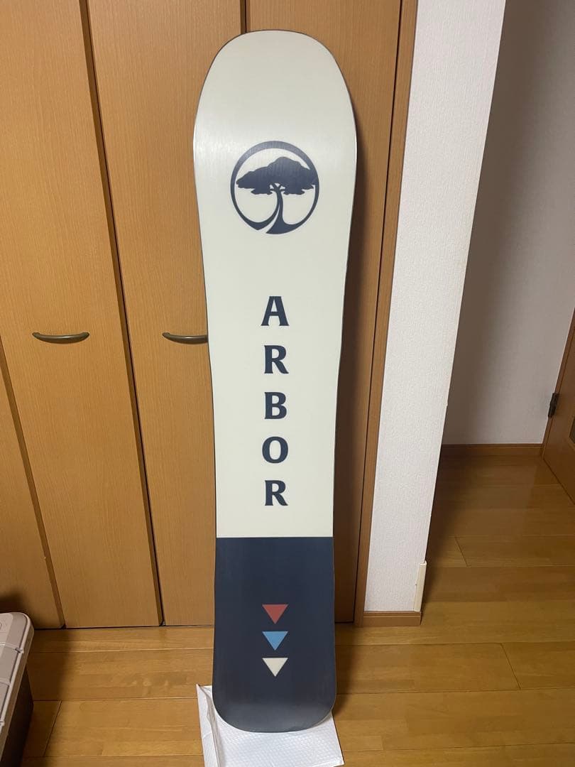 スノーボード arbor veda 157cm