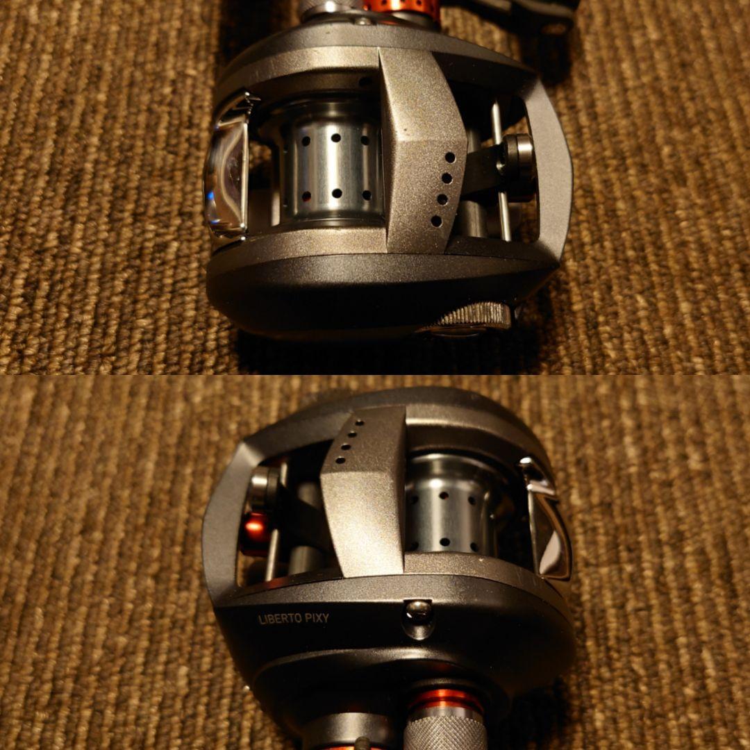 超美品10リベルト ピクシー PX68L KTF オフセットカーボンスタードラグ