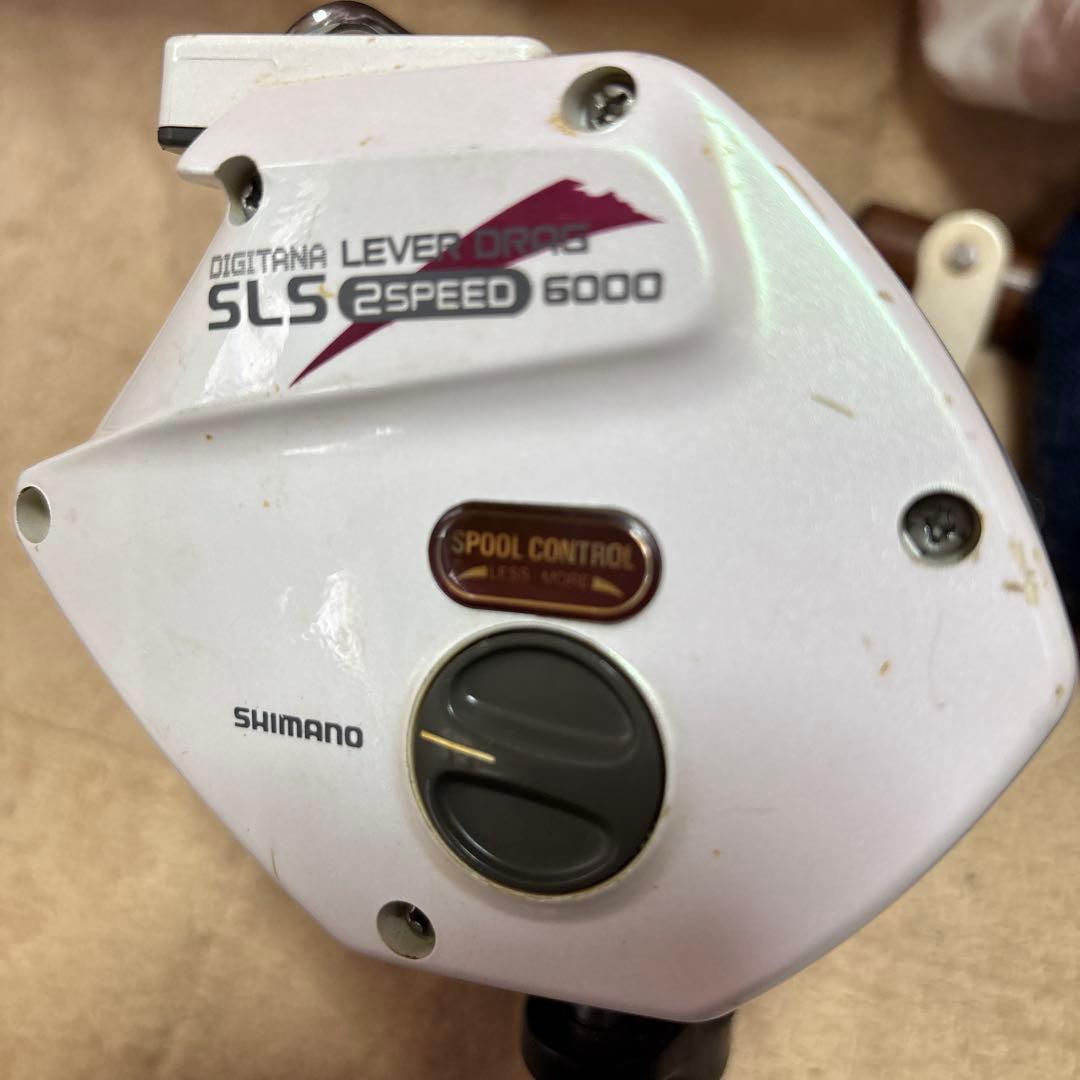 ミドル級泳がせの名器。シマノデジタナSLS GT6000 2スピードレバードラグ