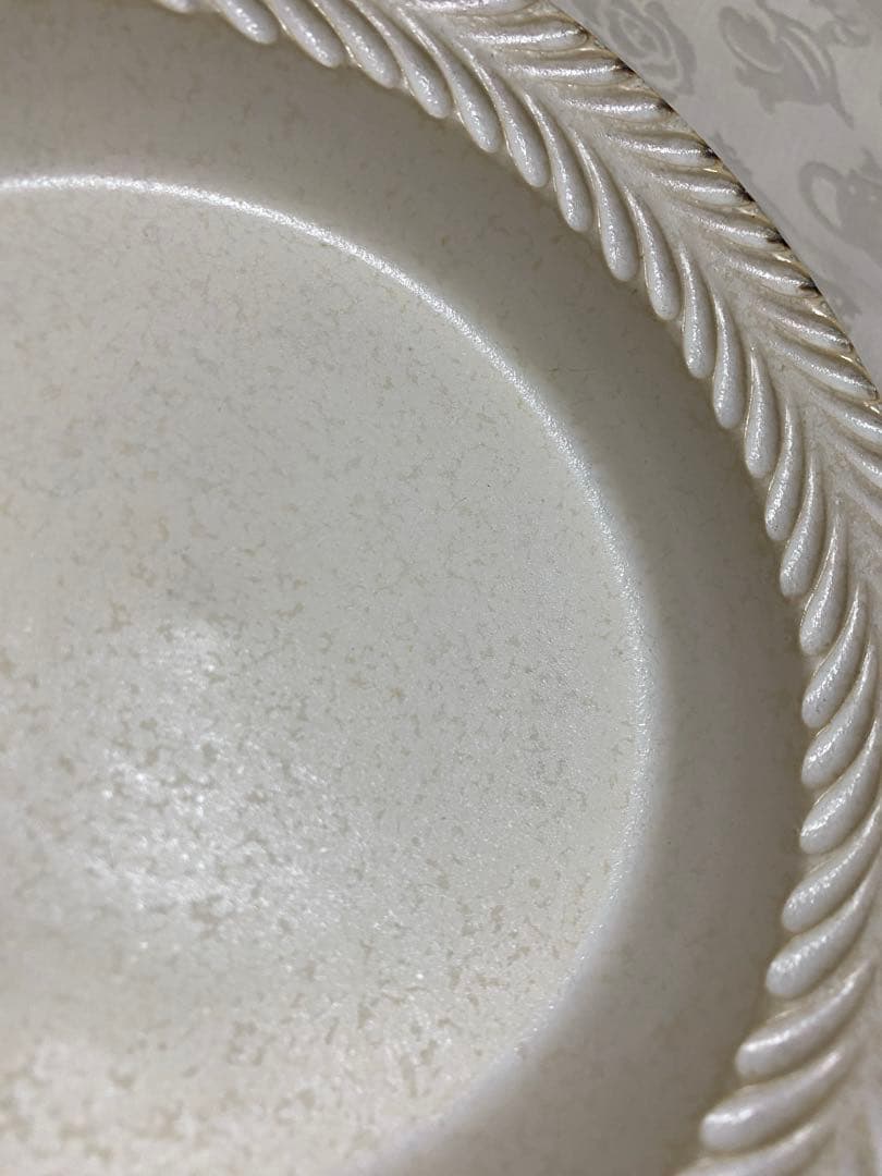 美品　はしもとさちえ　ボウル　深皿　しのぎ　リム