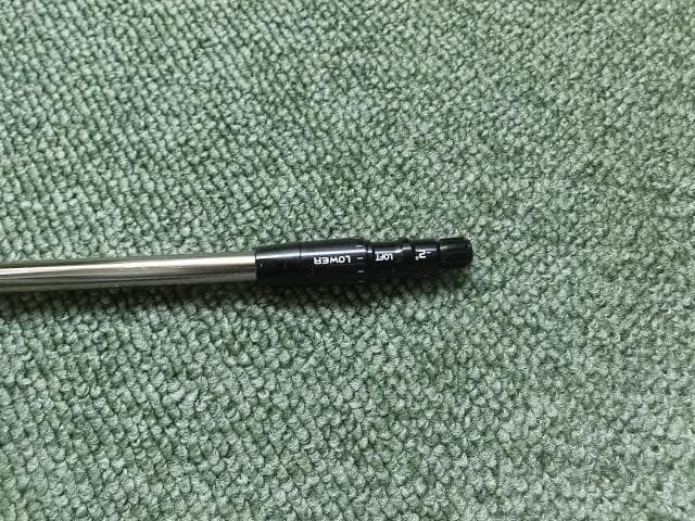 テーラーメイドスリーブ付き ATTAS EE アッタス(65 SR) 装着時43