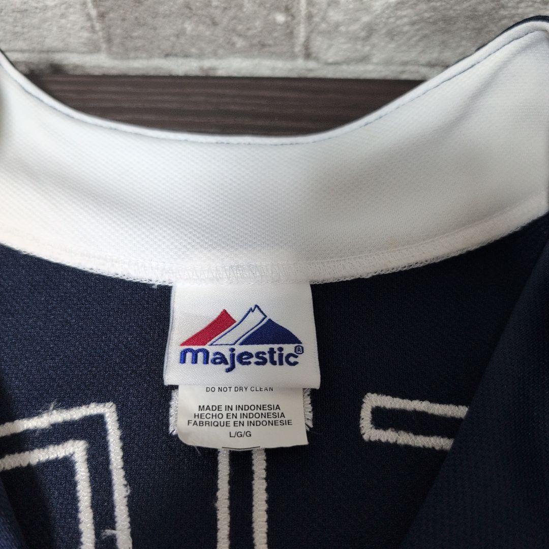 ヤンキース ジーター ユニフォーム 刺繍ロゴ 古着 ビッグシルエット MLB