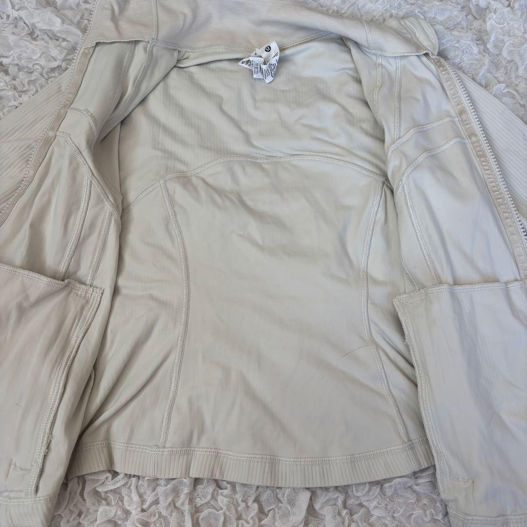 lululemonルルレモン リブdefine フルジップジャケットクロップ