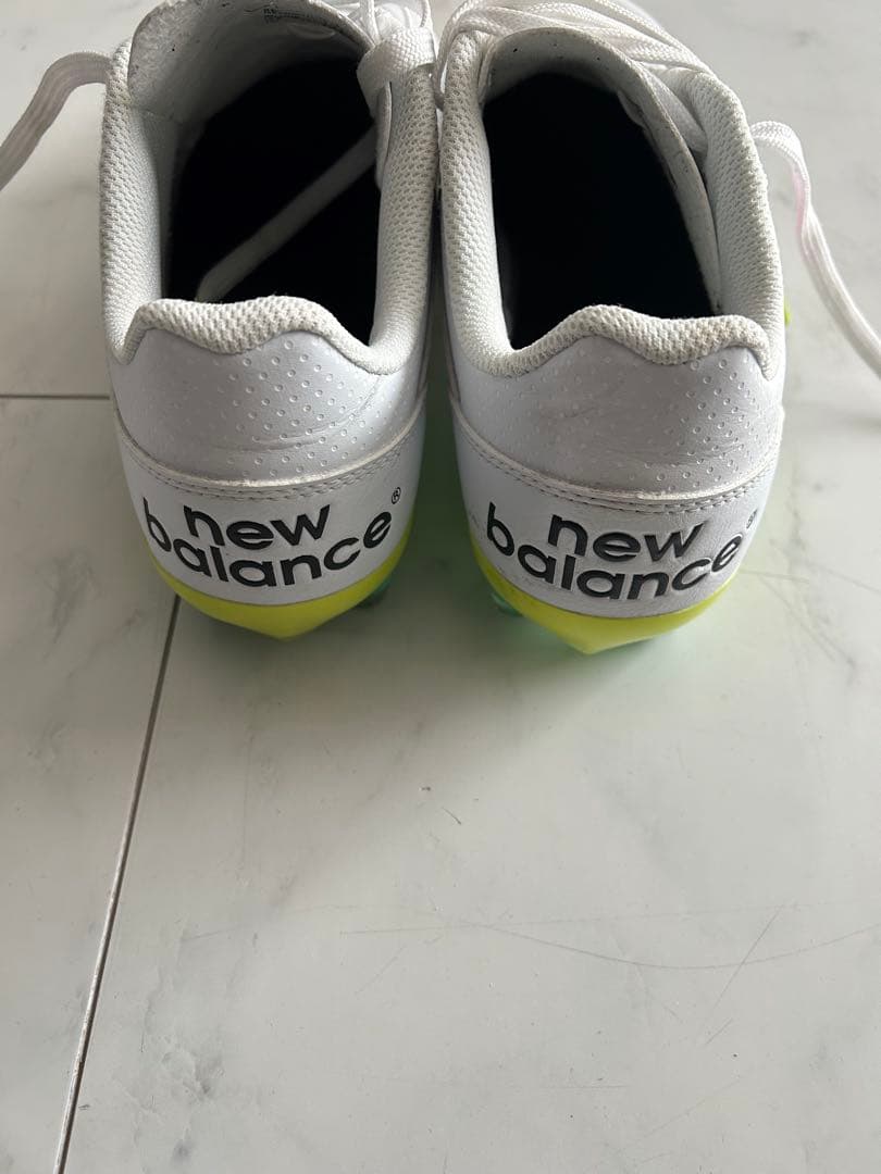 New Balance 442 スパイクシューズ ホワイト/ピンク