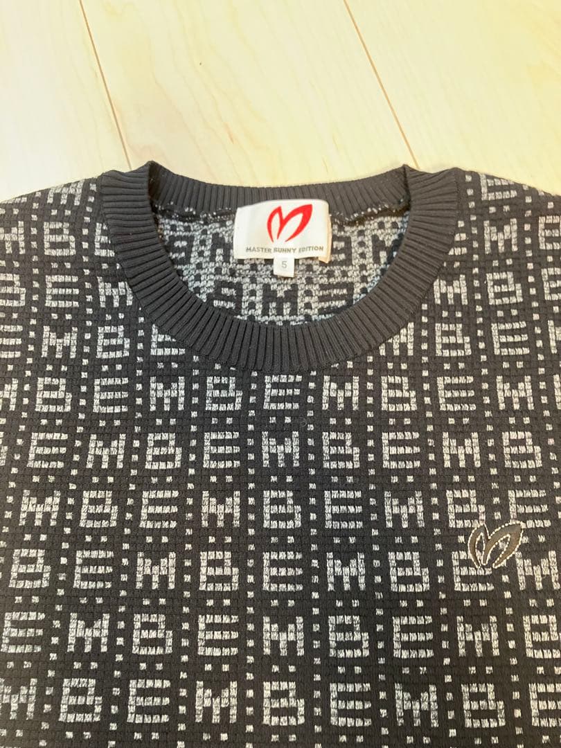新品✳︎マスターバニーエディション✳︎総ロゴニット．セーター 春