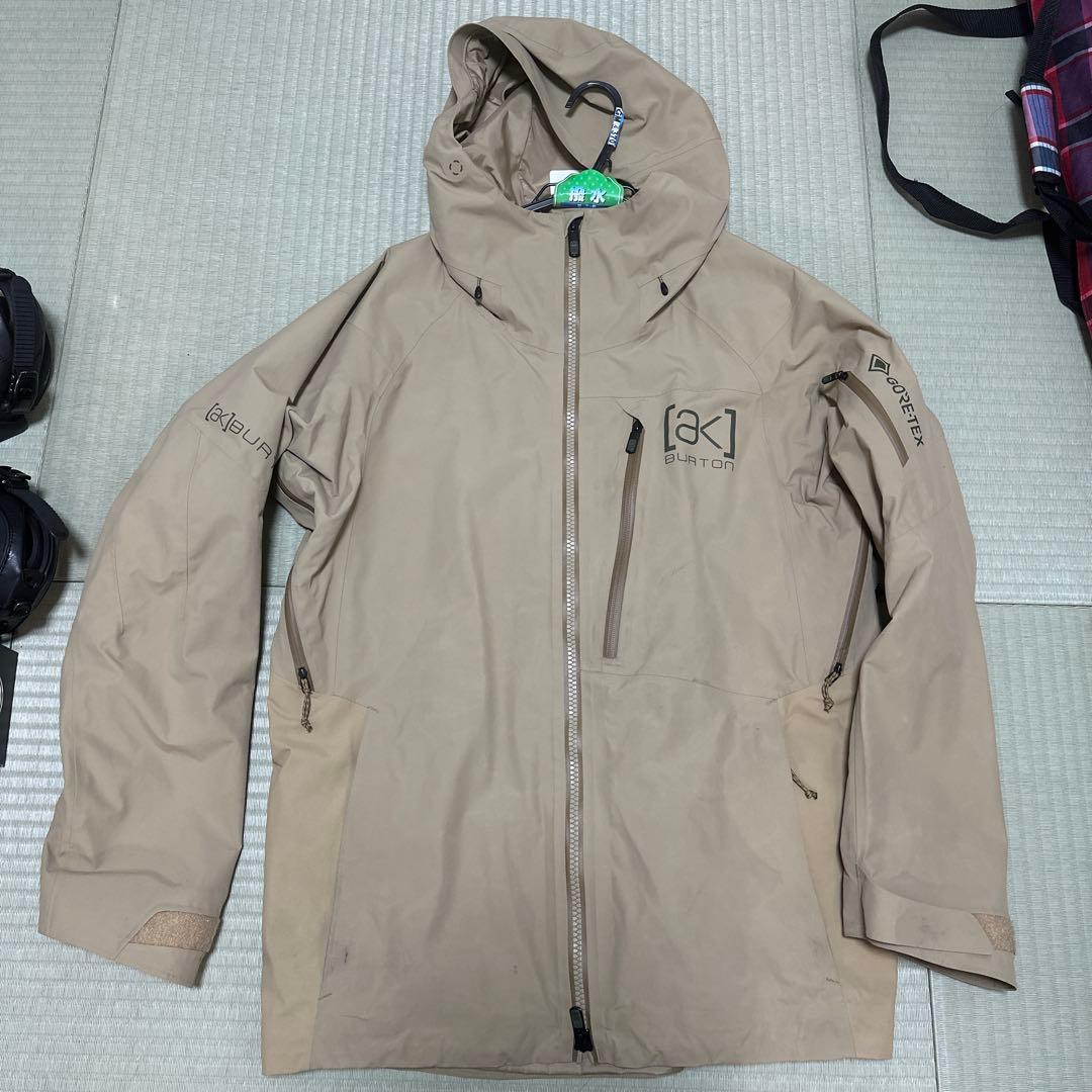 Burton AK スノボーウェア （ベージュM）パンツ（ブラックL）セット