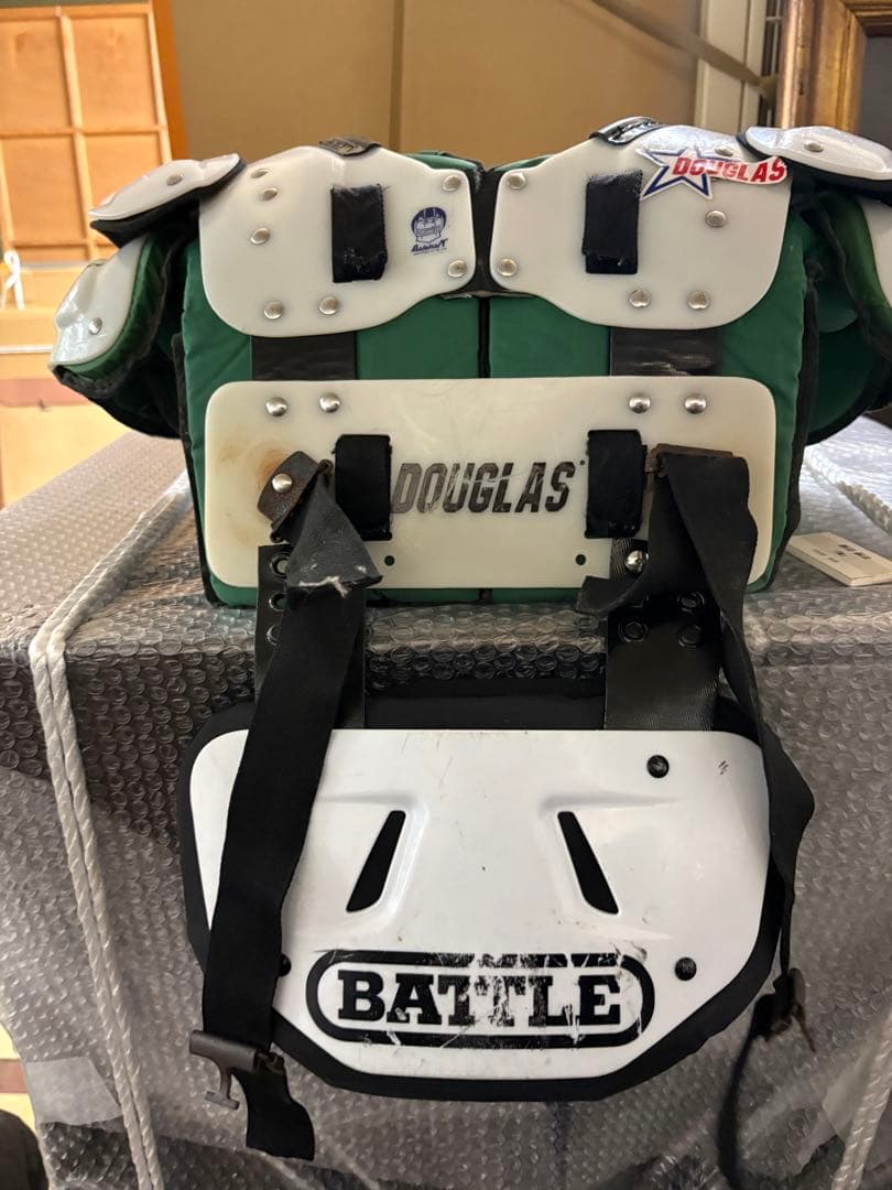DOUGLAS DB XS ショルダーパッド グリーン/ホワイト