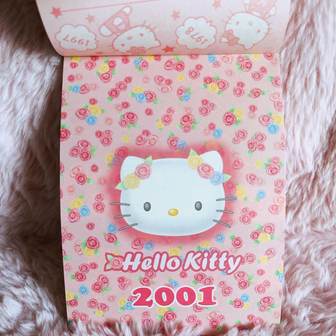 希少レア　ハローキティ　ヒストリカルメモ　2009年製 平成レトロ　サンリオ