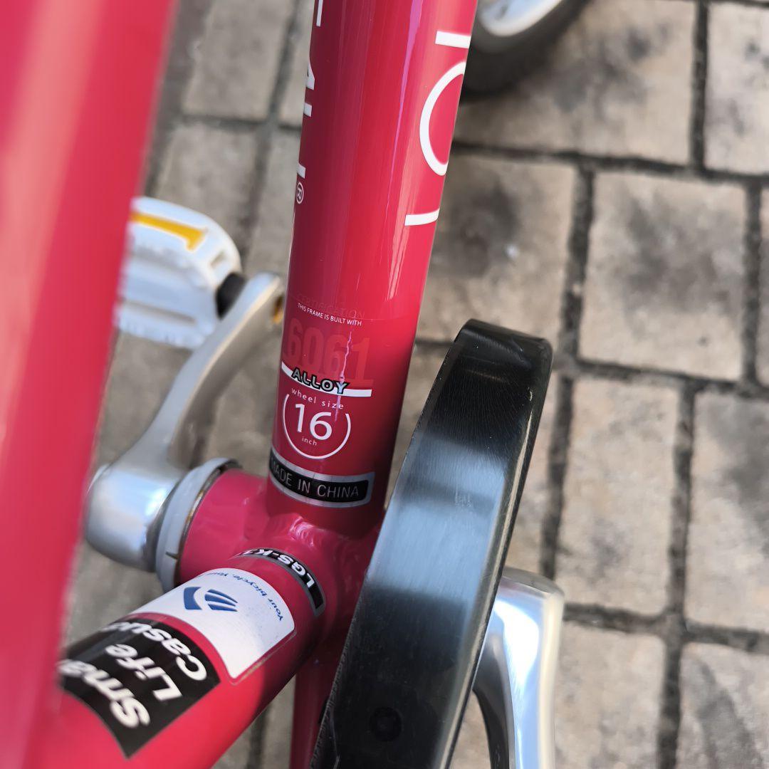 う*こ様 LOUIS GARNEAU 子供用自転車 16インチ 赤