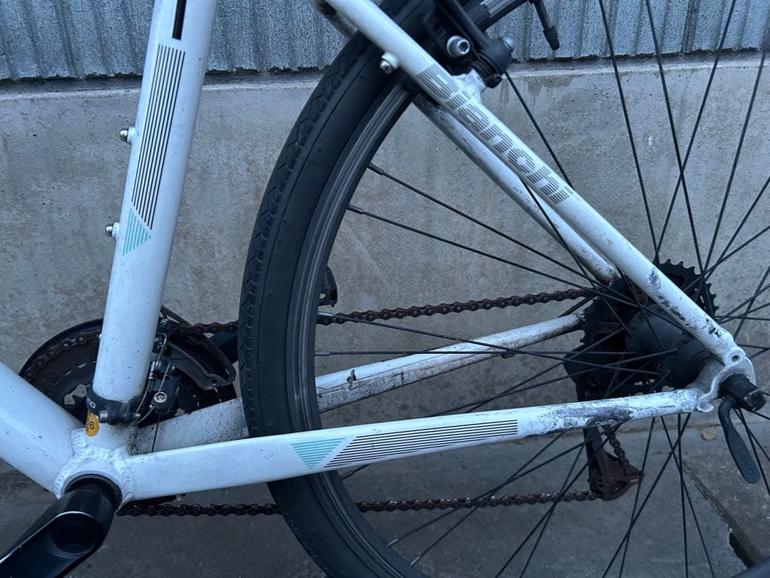 Bianchi クロスバイク ホワイト 700c