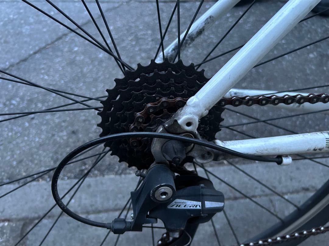 Bianchi クロスバイク ホワイト 700c