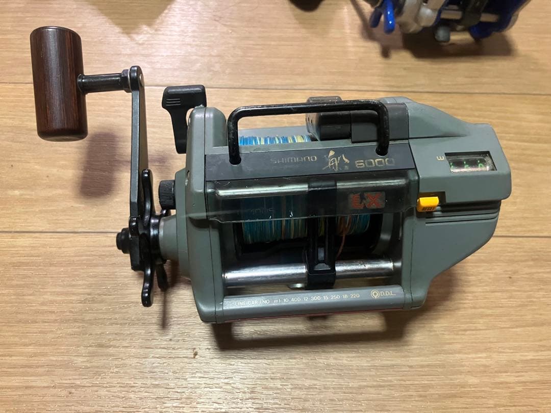 シマノ船6000ex．RYOBIスーパーAD船70 他スピニングベイトリール