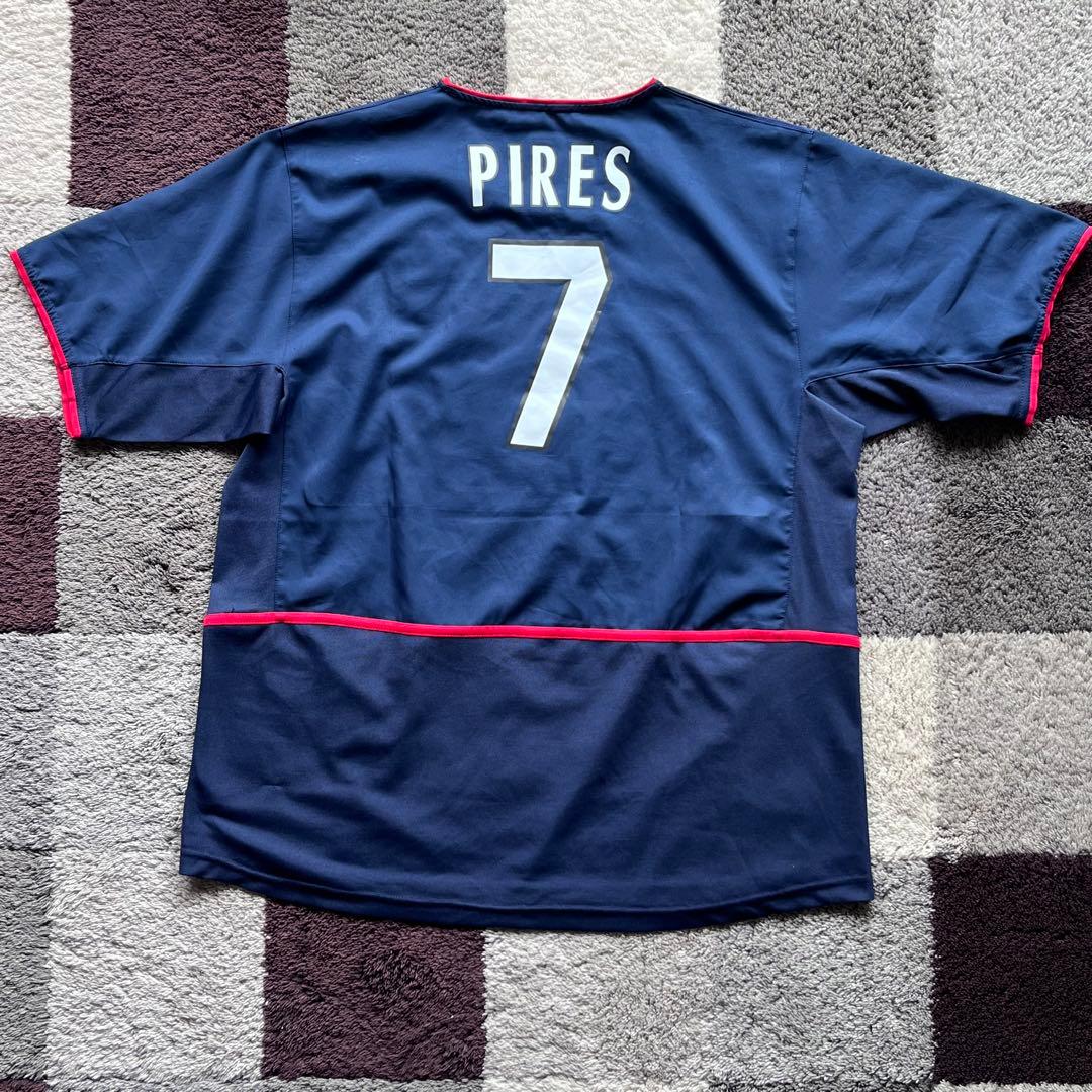 アーセナル 2002-03 NIKE アウェイ ユニフォーム O2 PIRES