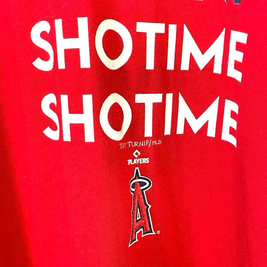 ロサンゼルスエンジェルス　大谷翔平OHTANI SHO TIME Tシャツ