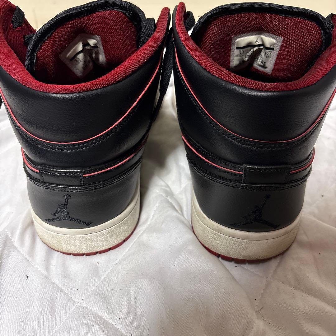Nike Air Jordan 1 ブラック/レッド ハイカットシューズ