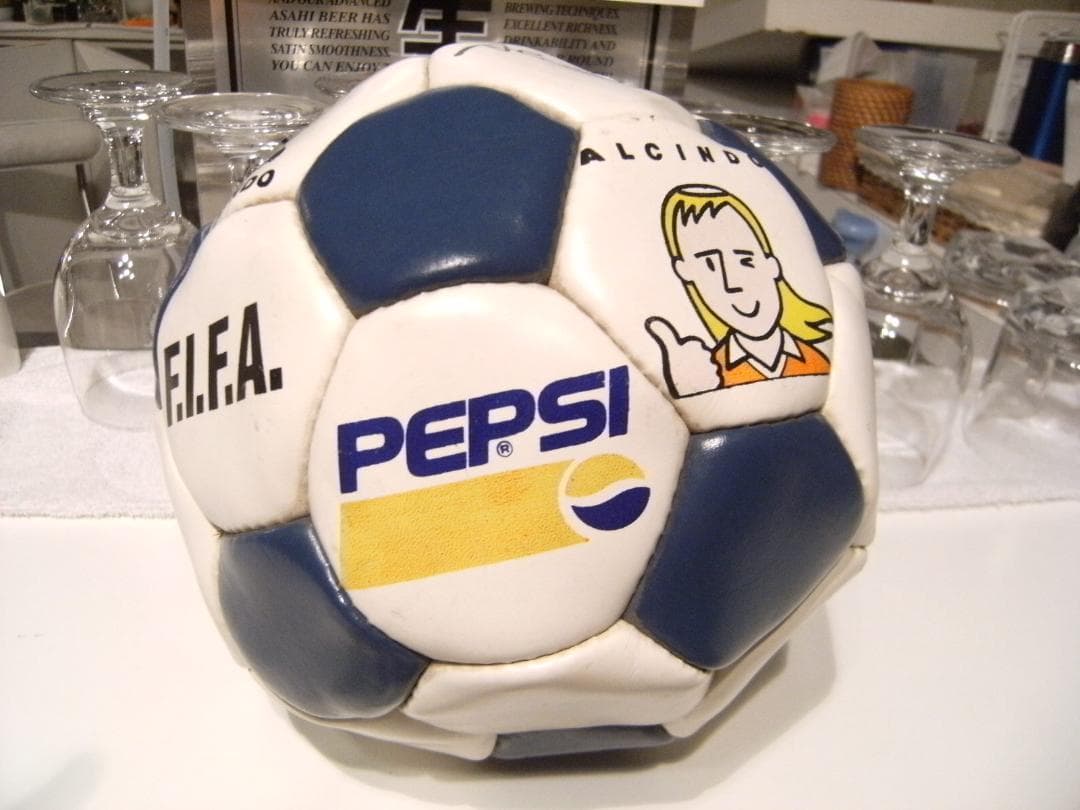 非売品★記念品★FIFA 国際サッカー連盟 ペプシ アルシンド サッカーボール