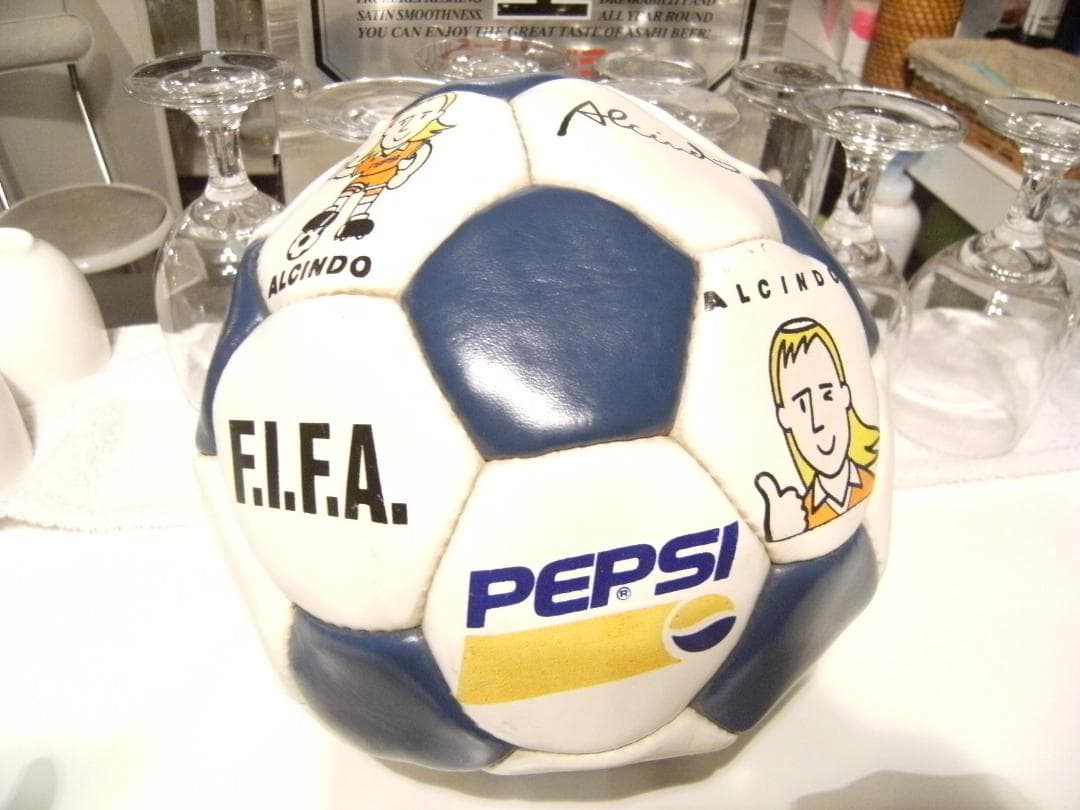 非売品★記念品★FIFA 国際サッカー連盟 ペプシ アルシンド サッカーボール