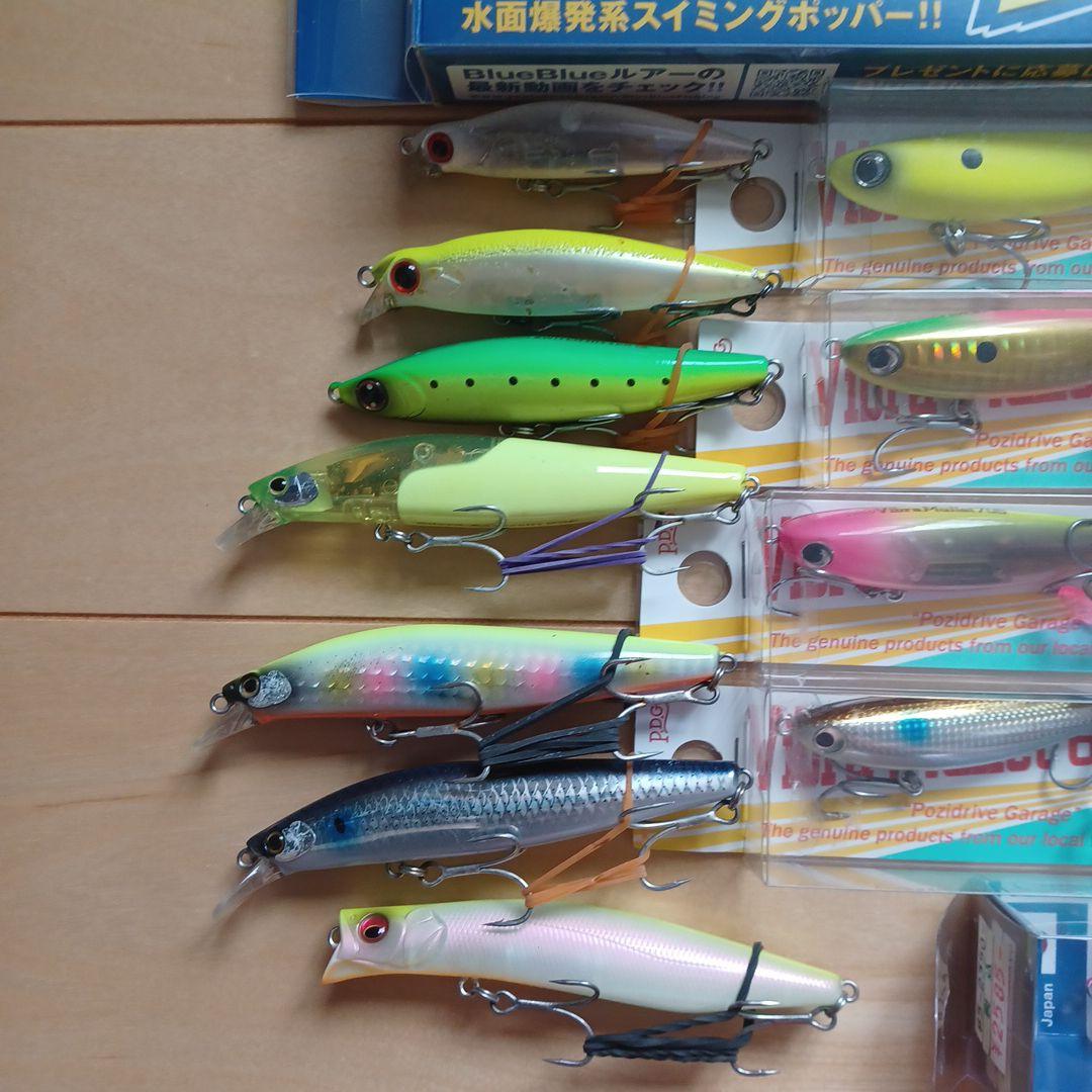 シーバスルアー新品中古　まとめ売り