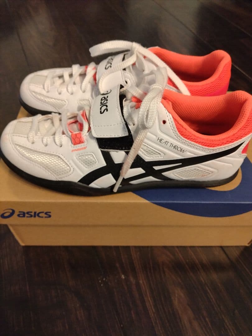 asics HEAT THROW スパイクシューズ 23cm　投てき　円盤　砲丸