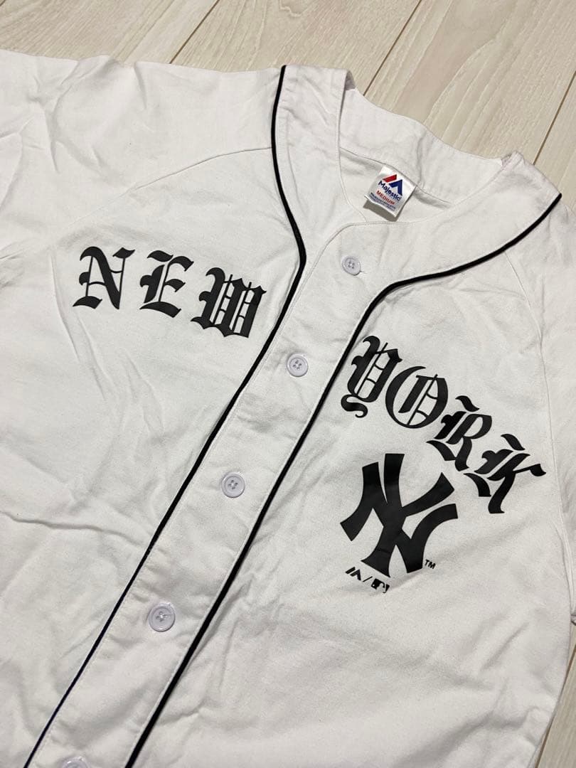 MLB NY・ハイランダーズ old english レプリカ ユニフォーム