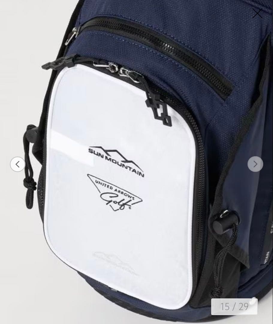 UNITED ARROWS GOLF キャディバッグ