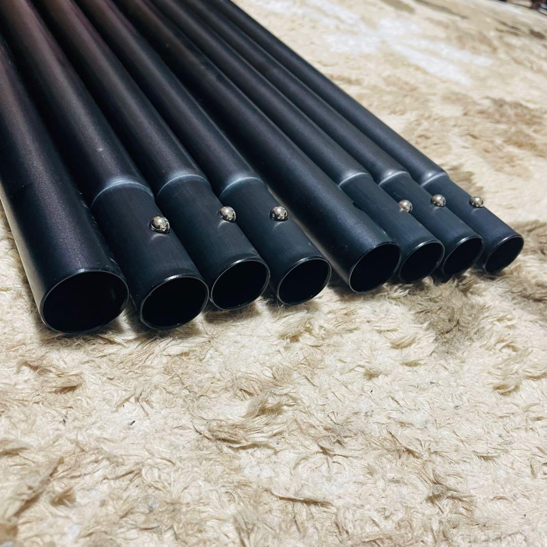 【 Peak】ウイングポールブラック 280cm 2本セット