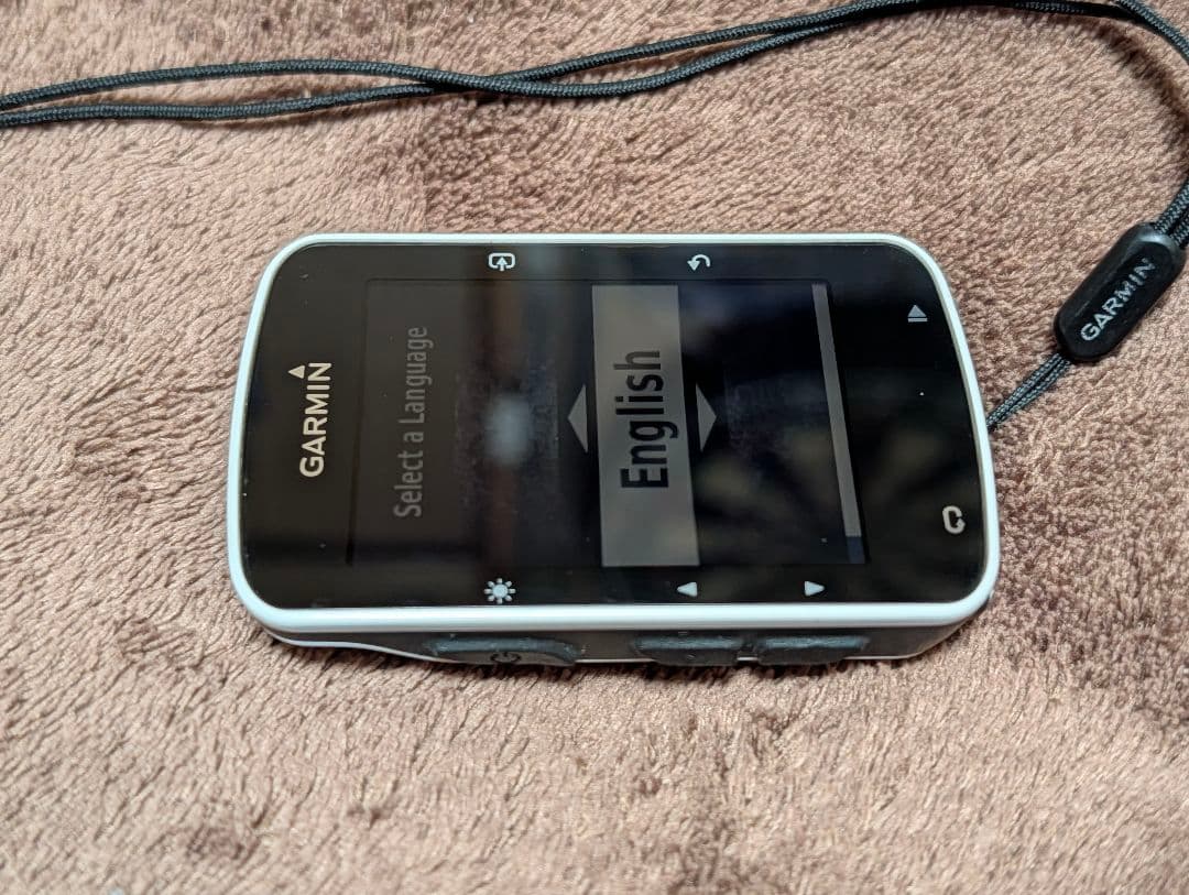 GARMIN EDGE520 本体のみ・シリコンカバー付