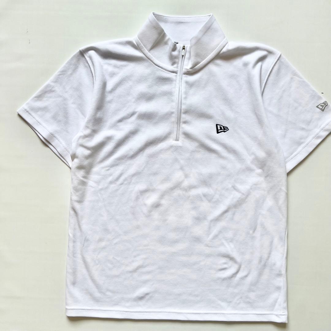 NEW ERA GOLF ニューエラゴルフ　ハーフジップ 半袖シャツ　メンズ